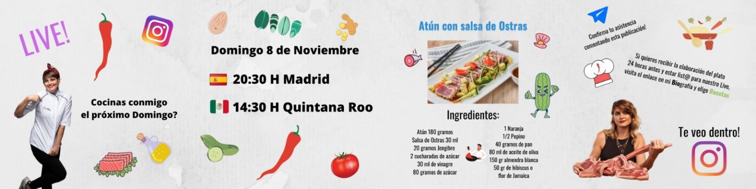 Aprende a cocinar conmigo